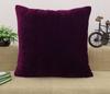 Индийская наволочка Solid Plum Home D cor Throw Cushion Velvet Cover - Выберите