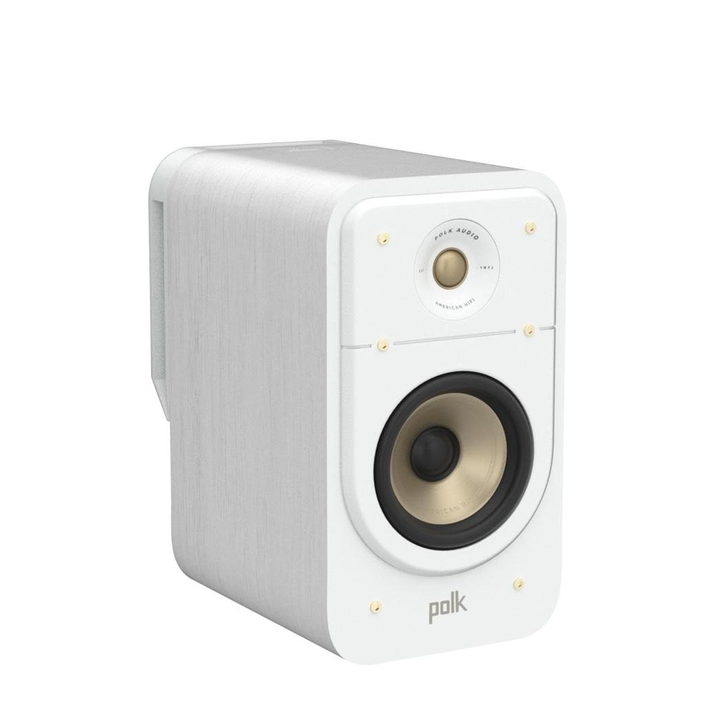 POLK AUDIO SIGNATURE ELITE ES20 Bookshelf Speaker White ES20WHT Set of (1 2)