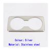 For Mazda 3 Mazda3 Axela M3     Car Cover Trim Stainless Steel Center Console Cup Holder Gear Box Armrest Frame