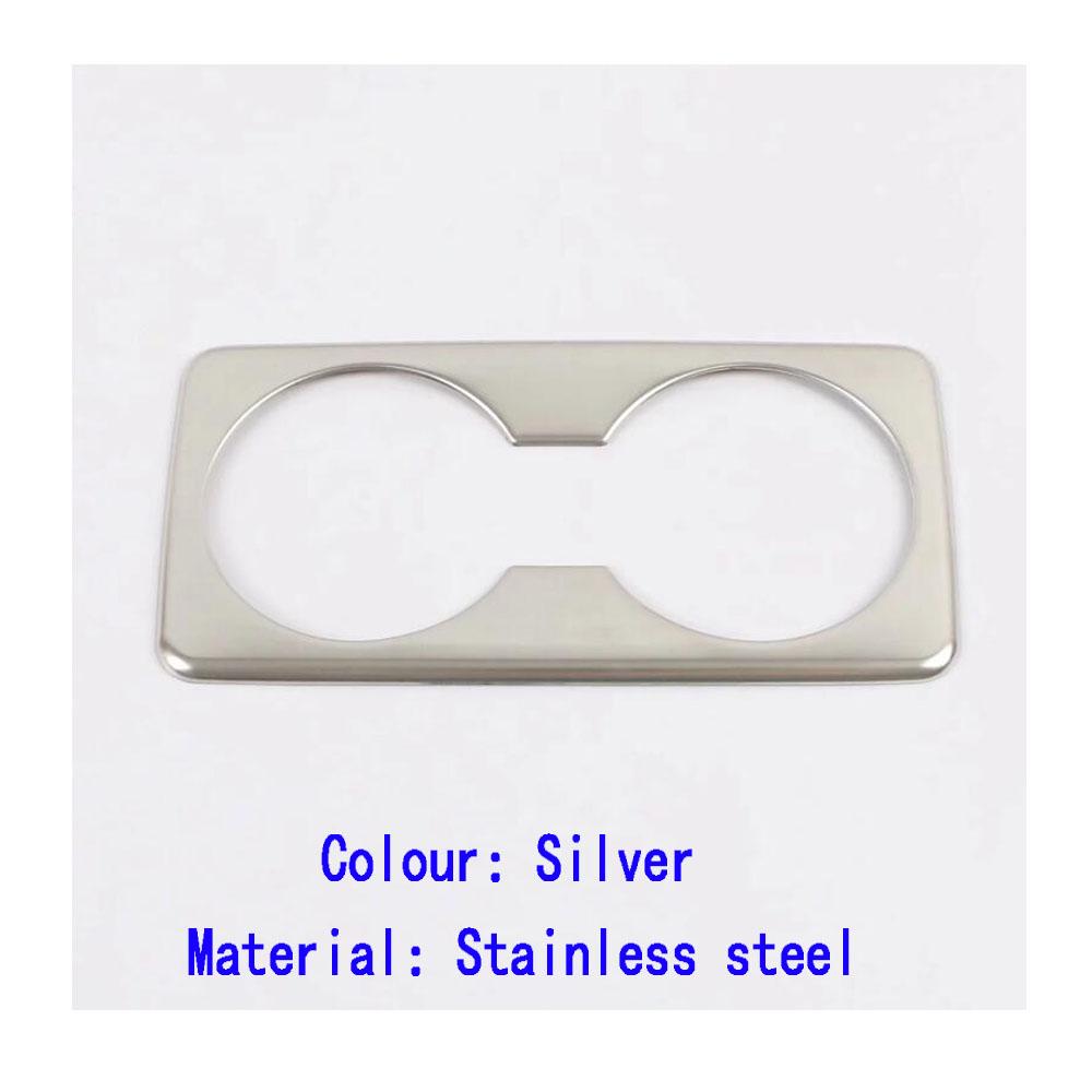 For Mazda 3 Mazda3 Axela M3 Car Cover Trim Stainless Steel Center Console Cup Holder Gear Box Armrest Frame