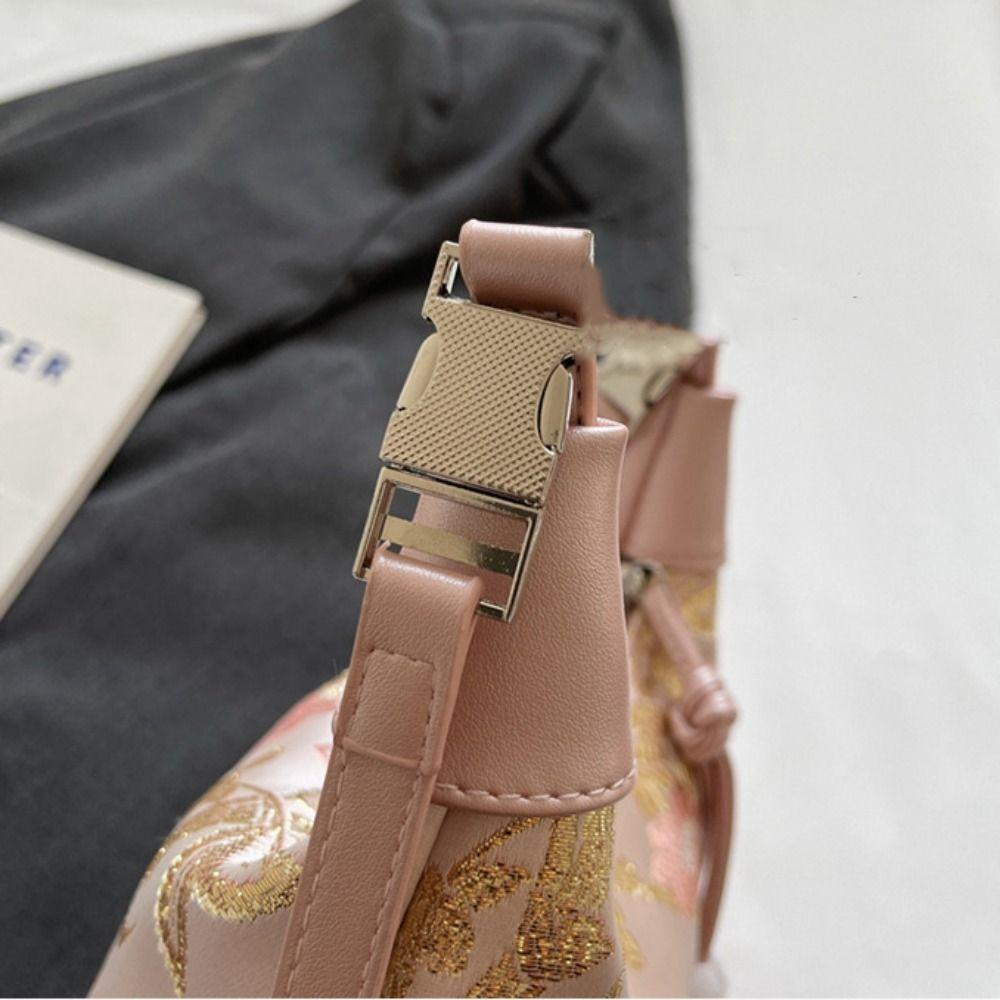 Embroidered Chinese Style Handbag Canvas Cheongsam Bag Casual Hanfu Embroidery Handbag Wedding