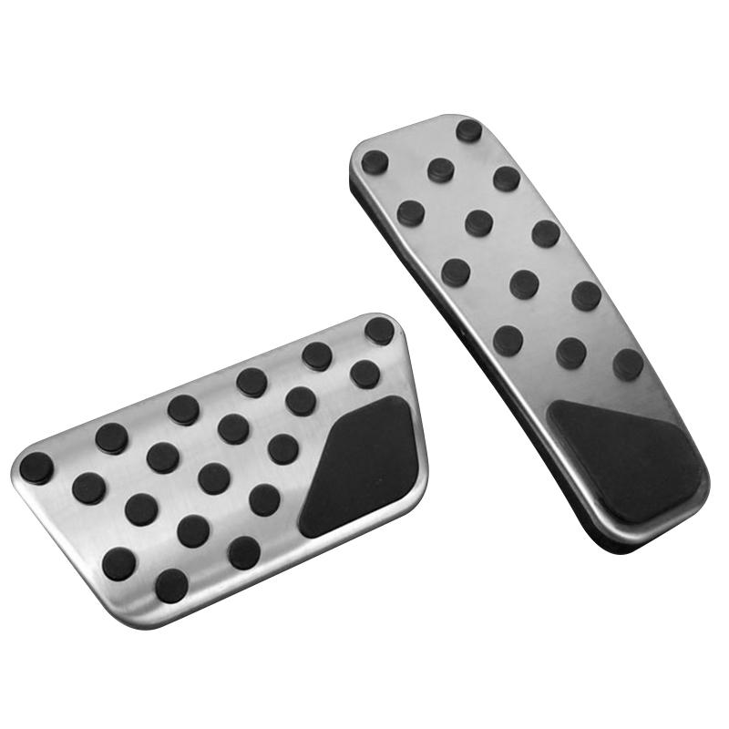 For Dodge Challenger Charger Stainless Car Accelerator Gas Brake Pedal Clutch Pedals Cover For Chrysler 300/300C Accessories