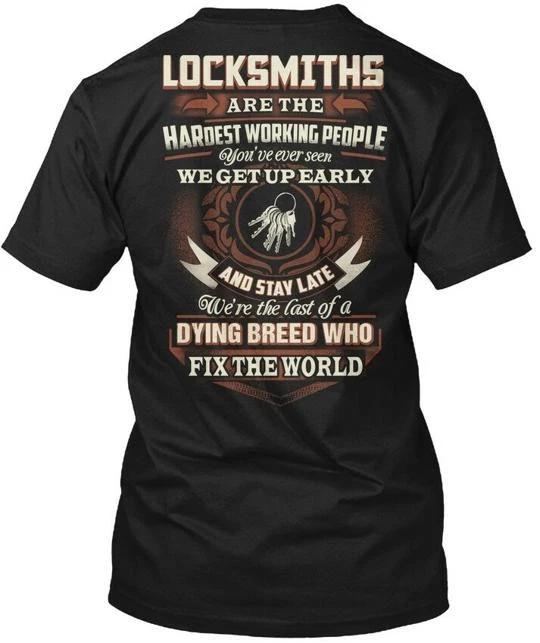 Proud Locksmith - Locksmiths Are The T shirt Made in the USA Size S to 5XL