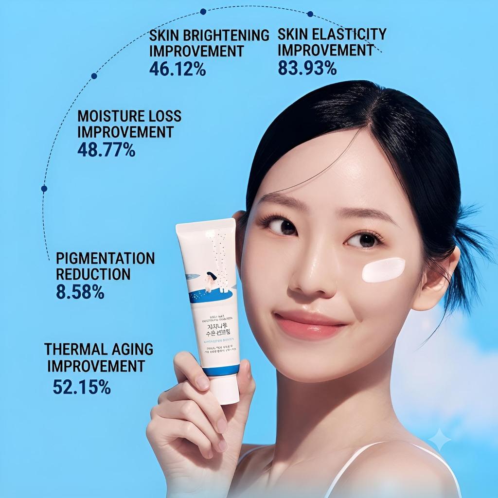 ROUND LAB Birch Juice Moisturizing Sunscreen SPF50+ PA++++ 50ml Korean Hydrating Sun Cream