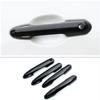 Bright black Front Car Door Handles Cover Trim 4pcs For Toyota RAV4 -