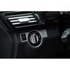 Silver Aluminum Cover Trim Inner Headlight Switch Control For Benz ML 2012-2015