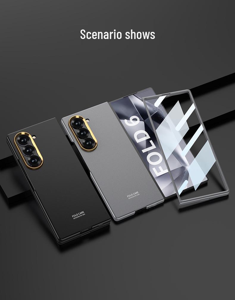 Samsung Z Fold 6 Складной Экран Матовый Чехол и Защита Линзы