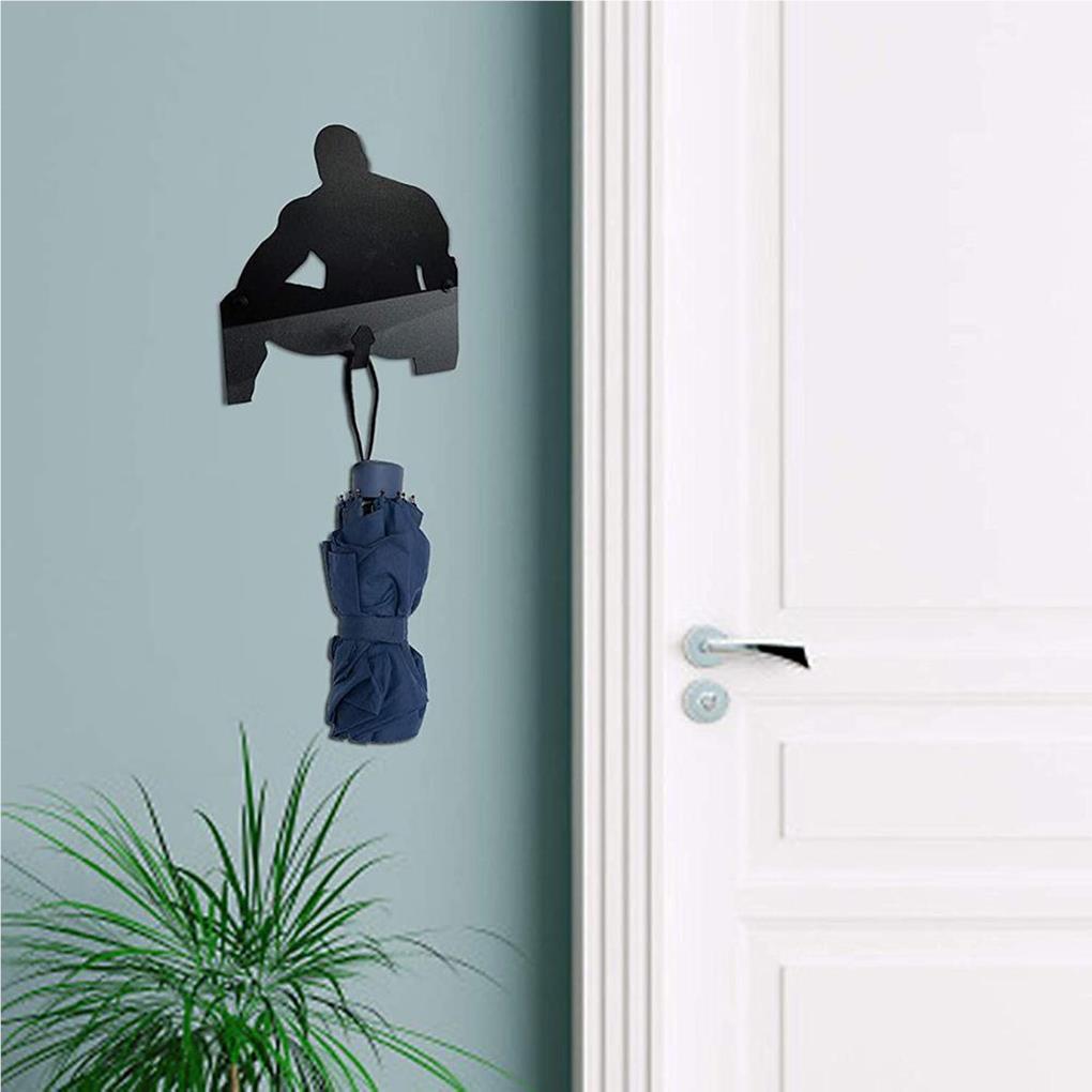 Настенный держатель для ключей, сменный декоративный сексуальный забавный зонтик для гостиной, вешалка для шляпы, кронштейн для крепления аксессуаров