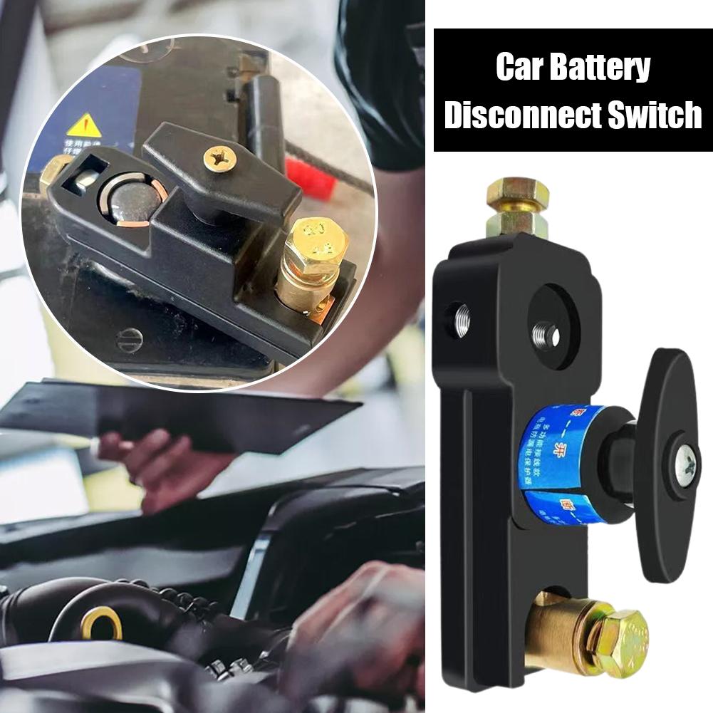 12v/24v Universal Car Battery Disconnect Battery Disconnect Terminal Battery Cut Isolator Anti-leakage H2g8