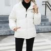 Новые женские куртки с воротником-стойкой и длинными рукавами и карманами 2024 года, модные теплые пальто на осень-зиму
