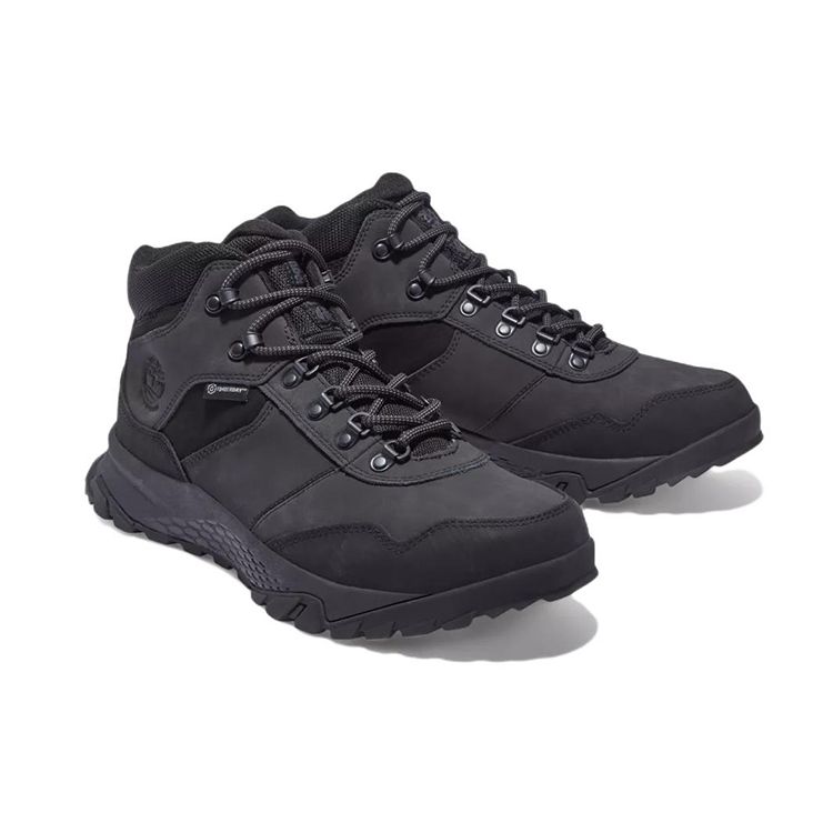 Timberland Lincoln Peak кожаные водонепроницаемые прочные ботинки для отдыха на природе мужские ботинки черного цвета A2G6D015