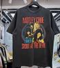 Футболка унисекс Motley Crue Band Shout At The Devil 1983 Tour Черная S-5XL Перепечатка