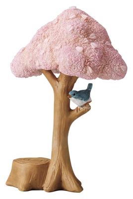 Matsuno Hobby Милое Животное Вишневое Дерево и H15 x W10 x Декор для Интерьера Фигурка, Талисман, Птица, D7,5 см (Садоводство и серии) GM-3309