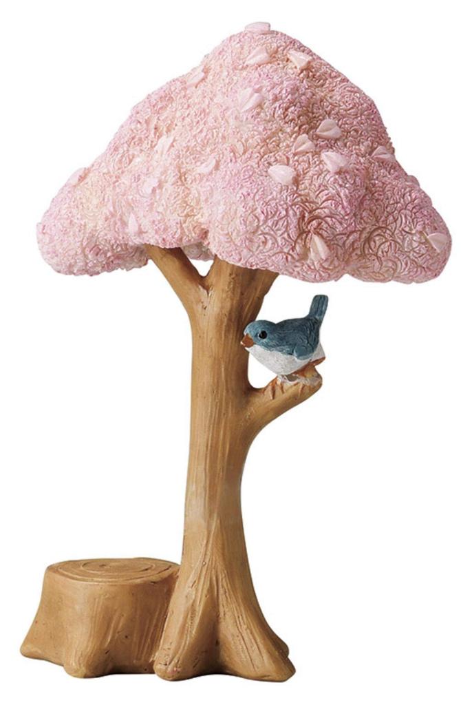 Matsuno Hobby Милое Животное Вишневое Дерево и H15 x W10 x Декор для Интерьера Фигурка, Талисман, Птица, D7,5 см (Садоводство и серии) GM-3309