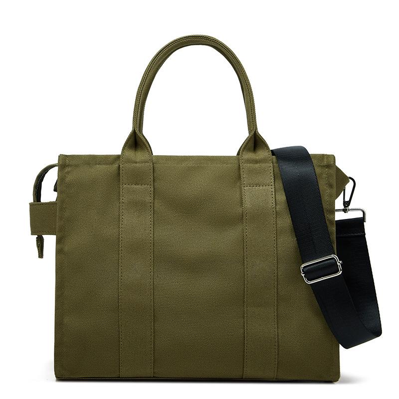 Женская сумка нишевого дизайна, сумка кроссбоди для поездок на работу, модная холщовая повседневная сумка через плечо с буквенным принтом, женская сумка