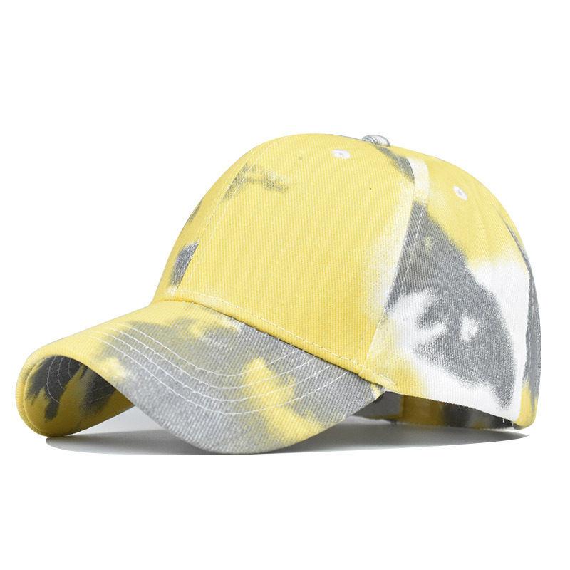 Бейсболка с принтом «Tie Dye Graffiti» для активного отдыха на весну и лето, мужская и женская хлопковая кепка «утконос», модная цветная солнцезащитная кепка и козырек от солнца