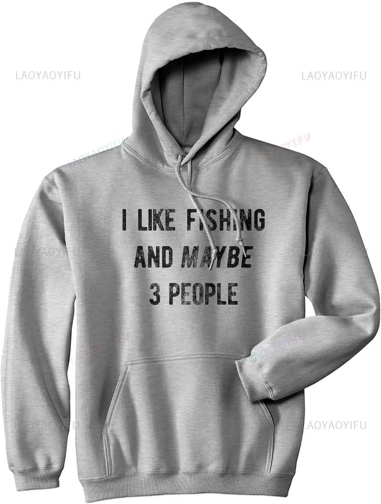 New in Hoodies Fishing Hoodies Funny and Sarcastic Unisex Hooded Sweatshirts for Fishermen Men Clothing Pullover Tracksuit Tops