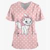 Женская футболка с коротким рукавом Disney Pet Mary Cat Print
