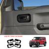 Для Suzuki Jimny Nomade -2025 ABS накладка на ручку двери кнопка стеклоподъемника рычаг КПП ручной тормоз дефлектор кондиционера чехол на руль навигации