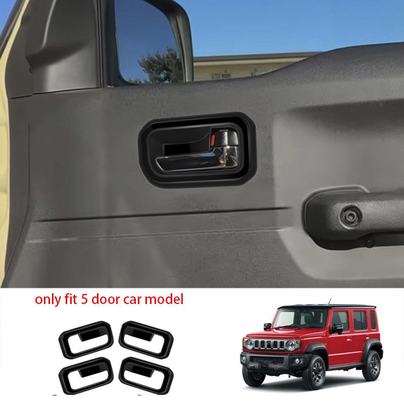 Для Suzuki Jimny Nomade -2025 ABS накладка на ручку двери кнопка стеклоподъемника рычаг КПП ручной тормоз дефлектор кондиционера чехол на руль навигации