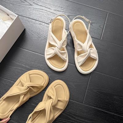 Женские сандалии Классические летние сандалии с ремешком на щиколотке и пряжкой на плоской подошве Сандалии на плоской подошве с мягкой подошвой Женская повседневная летняя обувь для женщин