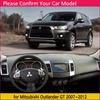 Коврик на панель приборов для Mitsubishi Outlander GT Peugeot 4007 Citroen C-Crosser 2007~2012 Коврик Покрытие приборной панели Ковер Защита от солнца Аксессуары