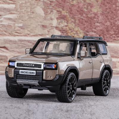 Новая 1/32 Toyota PRADO Land Cruiser литая модель автомобиля из литого металла внедорожник модель автомобиля имитация звука и света детская игрушка подарок