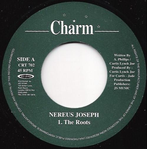 7-дюймовая пластинка NERIOUS JOSEPH The Roots NONE Charm UK Reggae Ska Dub Б/у