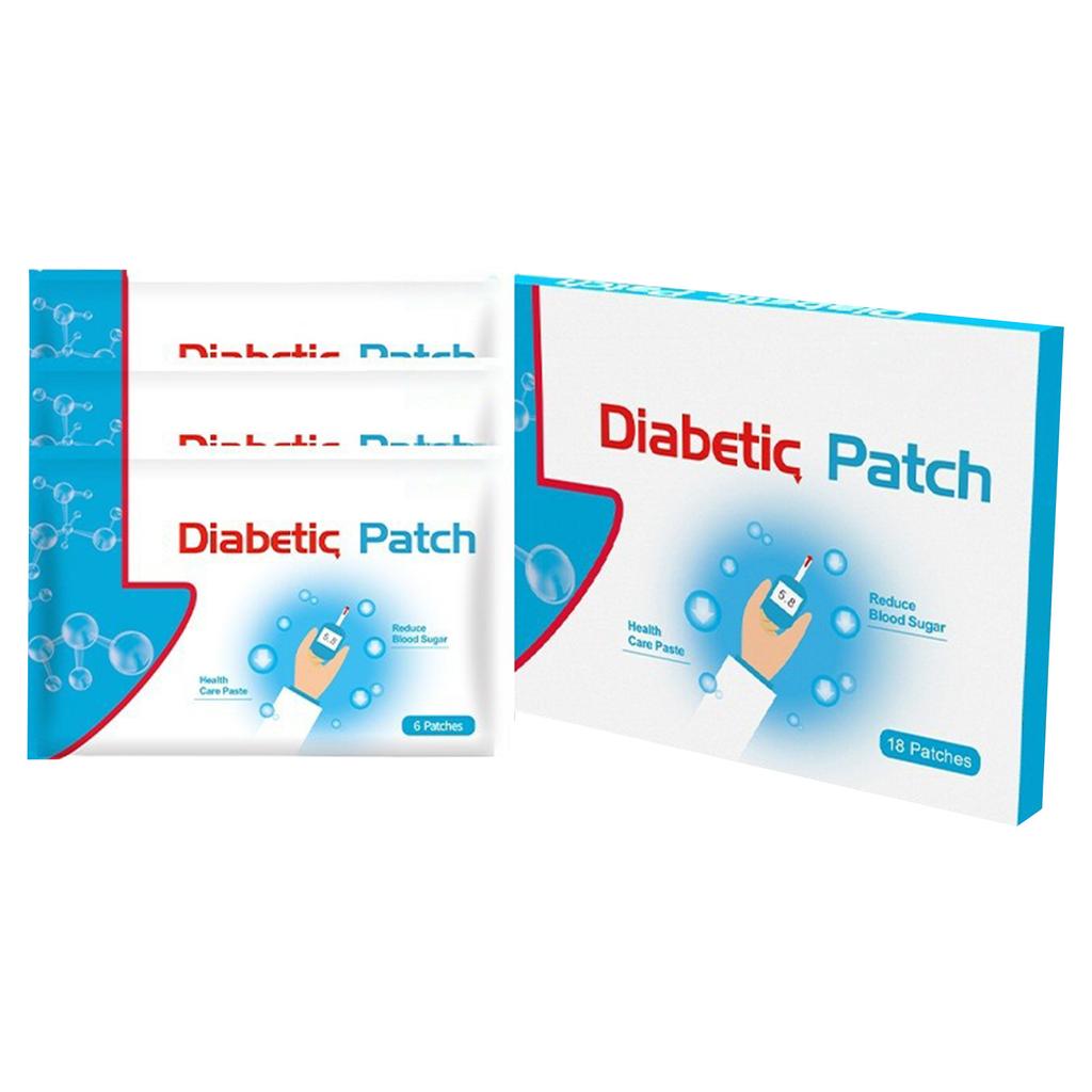 Диабетический пластырь Натуральный травяной диабетический пластырь Пластырь для лечения диабета при высоком уровне сахара в крови