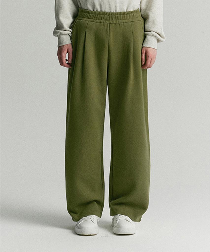 COSTUME O’CLOCK Wide One-Pleat Sweatpants 8 Color Coospt207