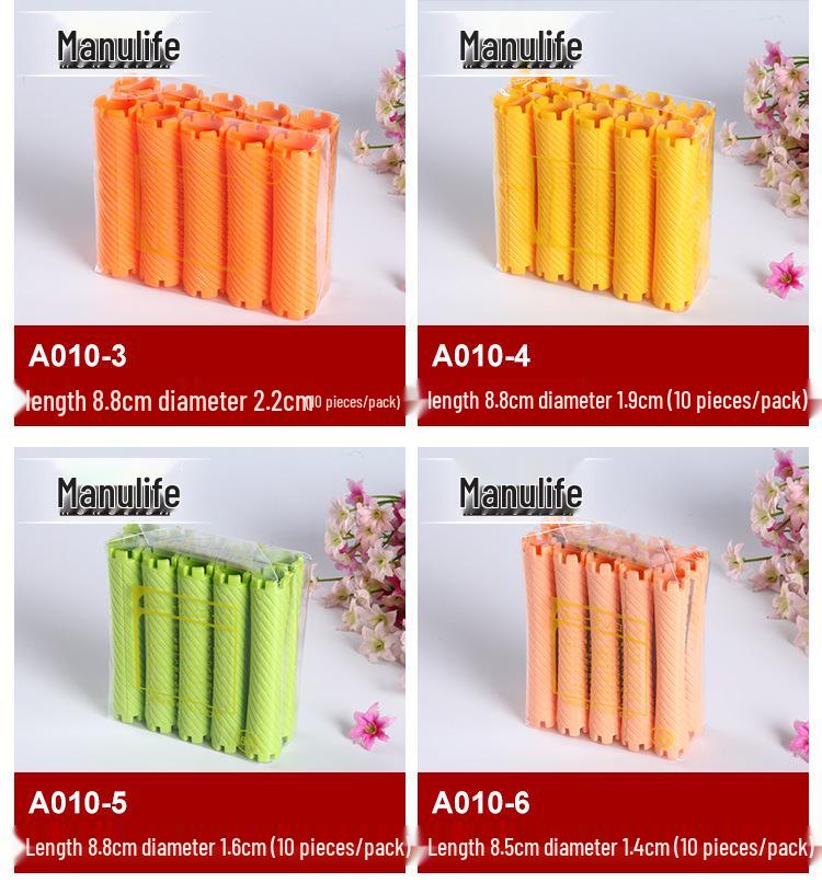 Manulife Высококачественный твиловый набор для завивки: Утолщенные коклюшки для холодной завивки для парикмахерского дела.