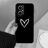 Милый Красивый Маленький Белый Сердечко Чехол Для OPPO Reno 12 F 11F 13F 14F 10 13 14 15 Pro 7 8 Lite OPPO Find X8 X6 X5 X9 Pro Чехол