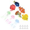 Artificial Glowing Fish Fake Glowing Fish Aquarium Decor Simulation Decoration for Fish Tank