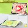Чехол для iPad Air5 Креативный чехол для iPad с иллюстрацией фруктовых рисунков для iPad 2022, 10, 9, 2021, 9, 8, 7, 10,2 Air1/2 9,7 с подставкой для карандашей