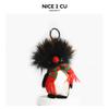 Cute Frizzy Hair Scarf Penguin Fun Backpack Pendant Multiple Styles Doll Keychain Decoration Plaything Animation Periphery Surprise Present