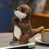 Make A Wish Otter - Wishing Otter Doll, Plush Toy, Simulated Animal Ornament