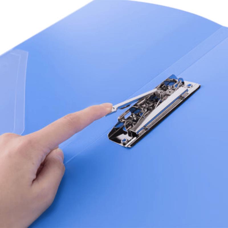 Deli A4 Metal Document Clip Folder