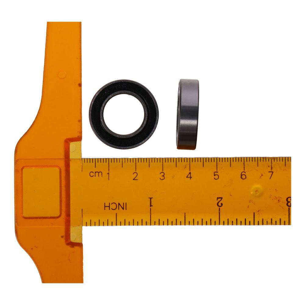 4шт стальной резиновый герметичный подшипник 15x26x7 мм 15267-2RS шарикоподшипники насосная промышленность