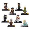 Pirates Of The Caribbean Minifigures Building Blocks Toy Children Puzzle Building Blocks Toy
