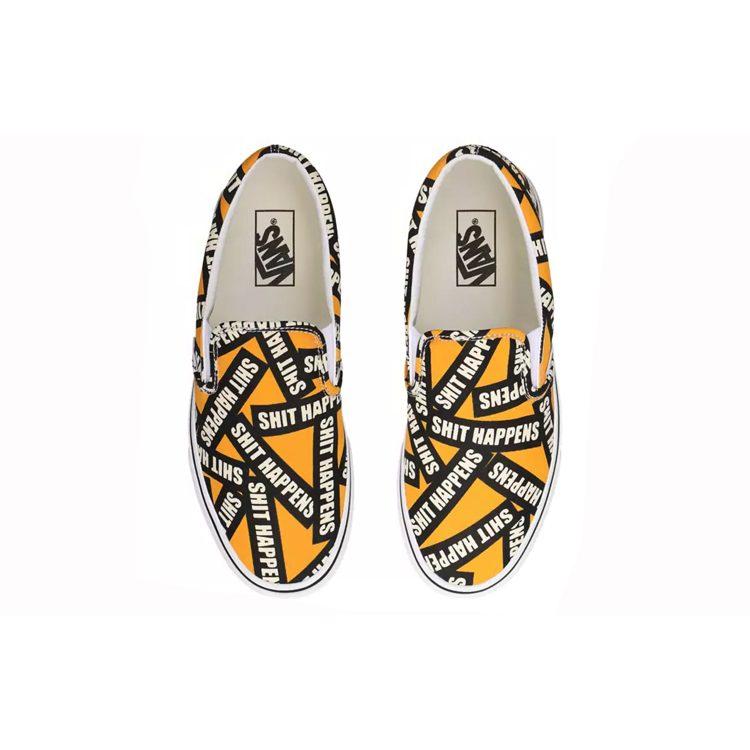 Vans Дерьмо случается Классические слипоны Оранжевые VN0A4U38WTX
