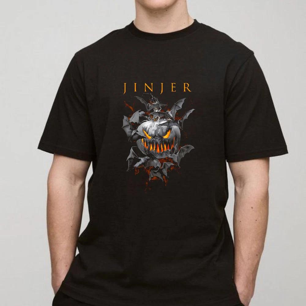 Rare jinjer band happy halloween gift tshirt for fans sizes s to 5xl