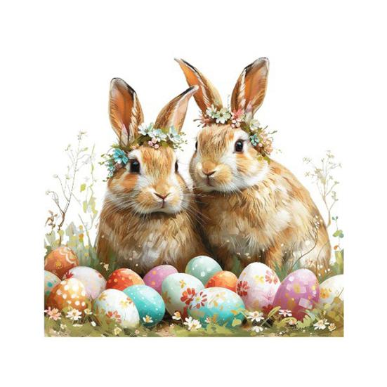 Пасхальная Наклейка на Стену Смешной Кролик Трещина Отклеивающаяся Наклейка 3D Дизайн с Дырой Мультяшные Самоклеящиеся Наклейки на Стену для Детской Комнаты Игровой Комнаты