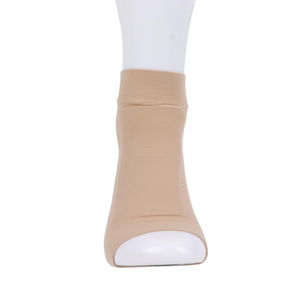 Носки для защиты голеностопа, нейлон, силикон, уход за стопой, уменьшают бурсит, без пальцев, рукава для пятки от трещин для женщин
