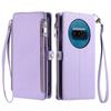 For Nothing Phone (3a) Case TPU+PU Leather Wallet Phone Cover with Wrist Strap