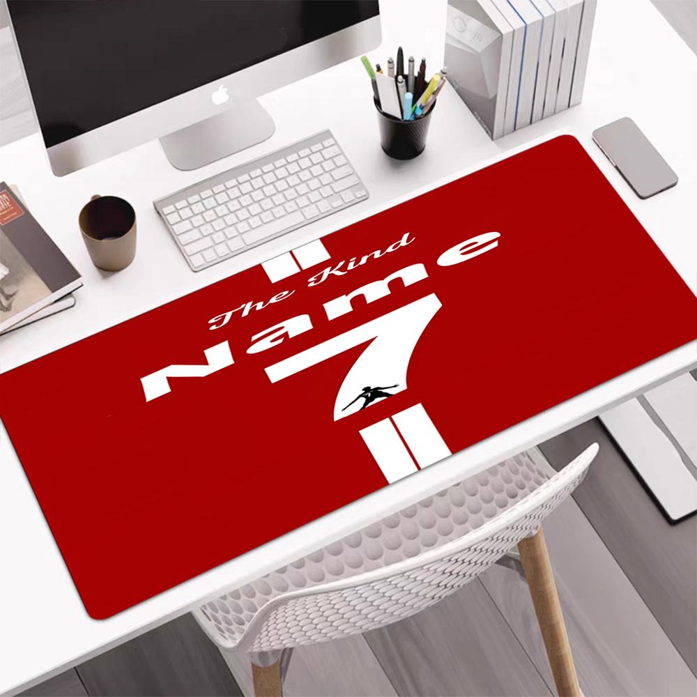 Custom Name 7 Theme Mouse Pad, Non Slip Rubber Base, Multifunctional Office & Home Decor, Perfect for Workspace Personalization.