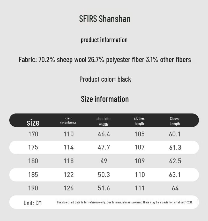 Мужское очень длинное двустороннее шерстяное тренч-пальто Shanshan