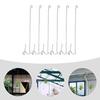 6 Pcs Air Pineapple Hook Display Hanger for Tillandsia Plant Holder Ceiling Hanging Plants Coat Hangers Stand Planter