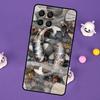 Чехол-обложка с изображением рыбы Кои Инь-Ян для Samsung Galaxy M54 M14 M34 M33 M13 M23 M53 M15 M55 M31 M51 M20 M30s M32 M52