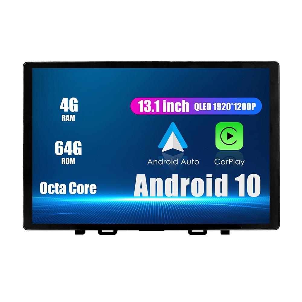 Автомобильное стереонавигационное головное устройство с Android-радио 13,1 дюйма, мультимедийный плеер, GPS для Kia Rio 2017-2019