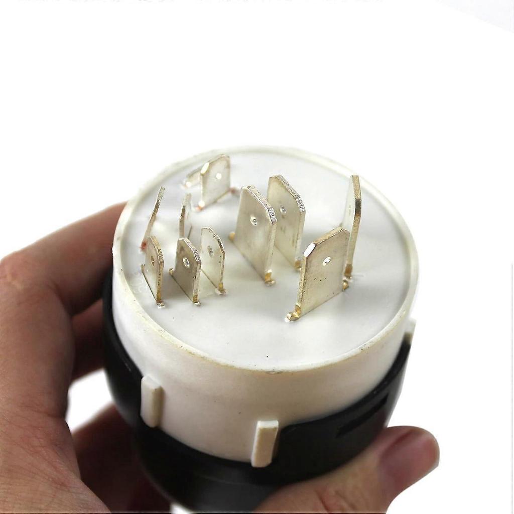 701/80184 701-80184 Ignition Switch with 2 Keys 10 Pins 50988 85804674 Compatible with JCB Excavator Parts and NH Case JCB200 JCB220